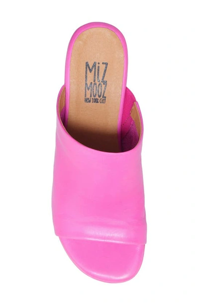 Shop Miz Mooz Gwen Platform Sandal In Fuchsia