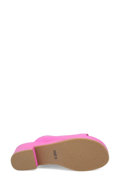 Shop Miz Mooz Gwen Platform Sandal In Fuchsia