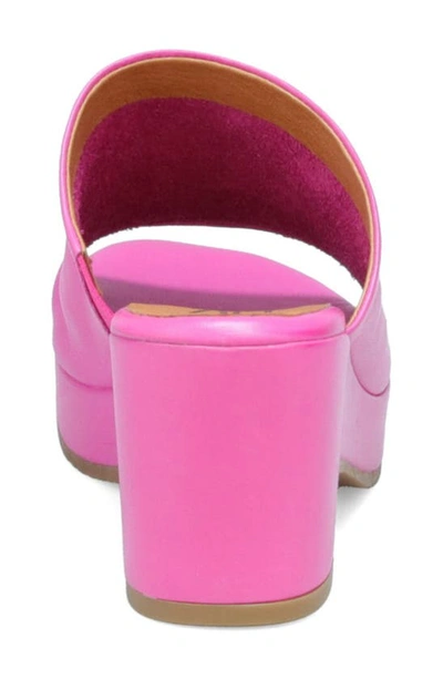 Shop Miz Mooz Gwen Platform Sandal In Fuchsia