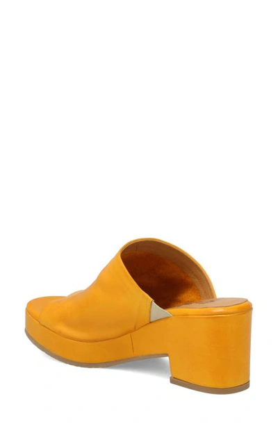 Shop Miz Mooz Gwen Platform Sandal In Ochre