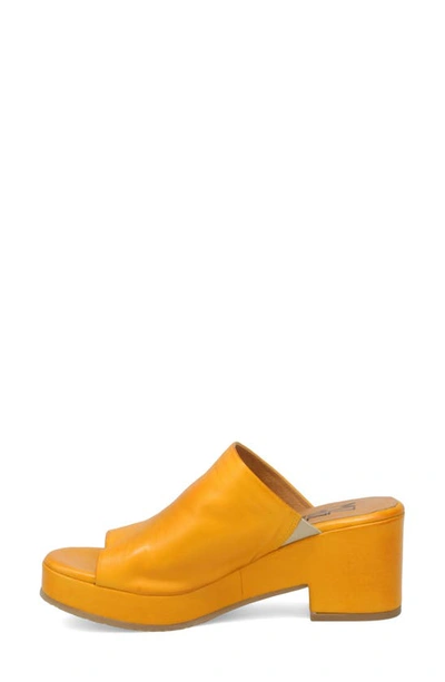 Miz Mooz Gwen Platform Sandal In Ochre