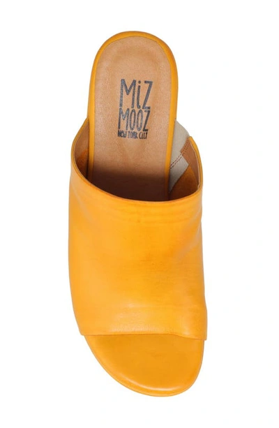 Shop Miz Mooz Gwen Platform Sandal In Ochre