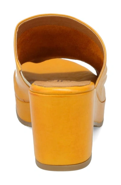 Shop Miz Mooz Gwen Platform Sandal In Ochre