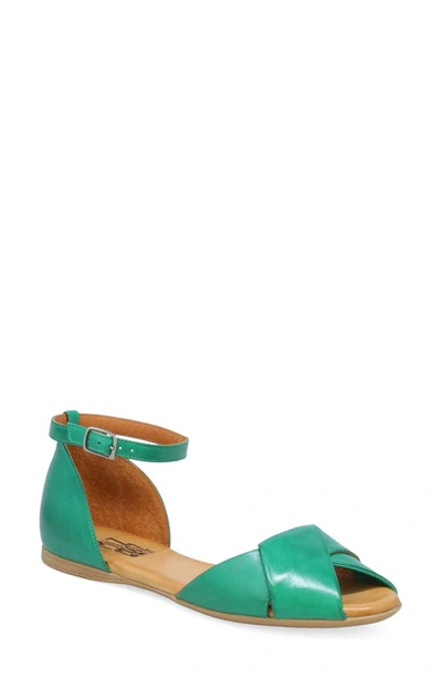 Shop Miz Mooz Kendria Ankle Strap Sandal In Emerald