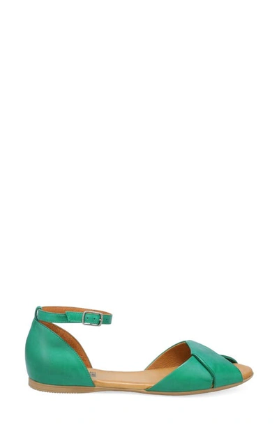 Shop Miz Mooz Kendria Ankle Strap Sandal In Emerald