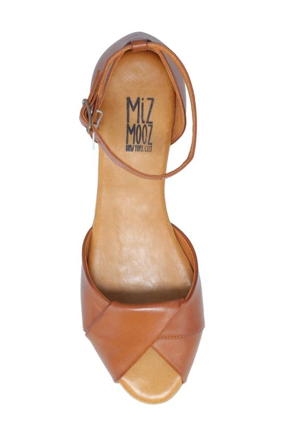 Shop Miz Mooz Kendria Ankle Strap Sandal In Brandy