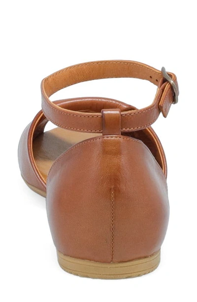 Miz Mooz Kendria Ankle Strap Sandal In Brandy