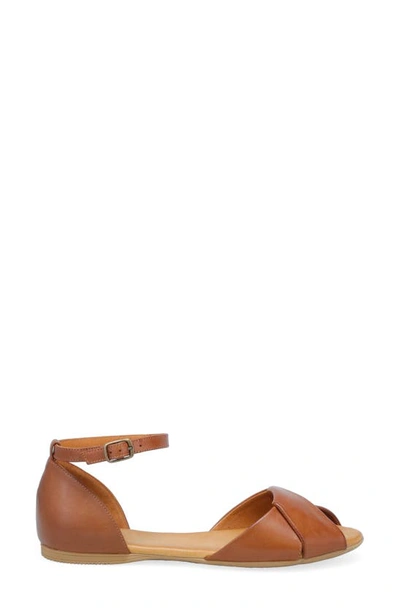 Miz Mooz Kendria Ankle Strap Sandal In Brandy