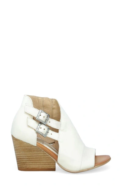 Shop Miz Mooz Kylar Asymmetric Wedge Sandal In Linen