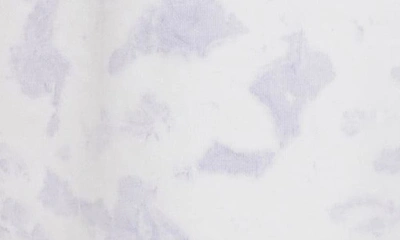 Shop Nike Kids' Sportswear Print Cotton T-shirt Dress In Purple Pulse/ White