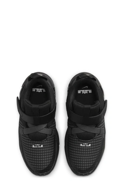 Shop Nike Kids' Lebron Witness 7 Basketball Shoe In Black/ Anthracite/ White