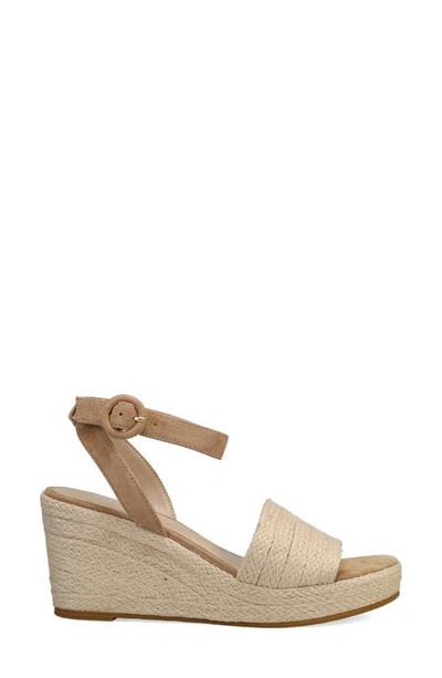 Shop Pelle Moda Wilder Espadrille Wedge Sandal In Natural