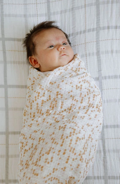 Little Unicorn 3-pack Muslin Swaddle Blanket In Garden Bees