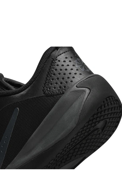 Shop Nike Kids' Omni Multi-court Sneaker In Black/ Anthracite