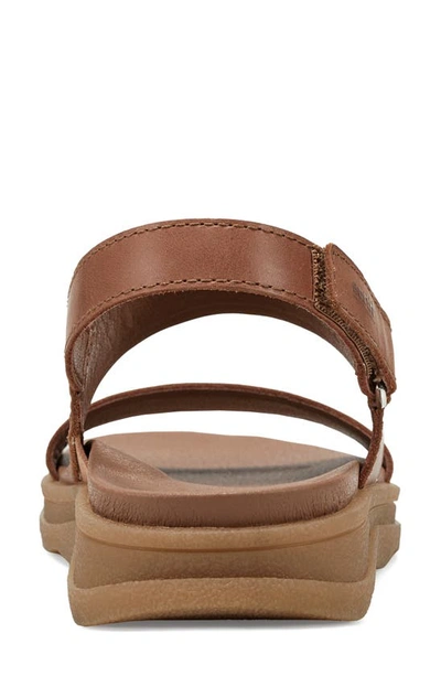 Shop Earth Leah Slingback Sandal In Medium Brown