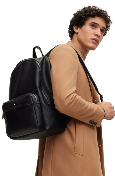 Shop Hugo Boss Ray Backpack In Black