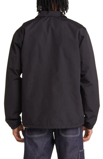 Dickies Oakport Coach Nylon Jacket In Black