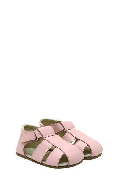 Shop Robeez Lacey Sandal In Light Pink