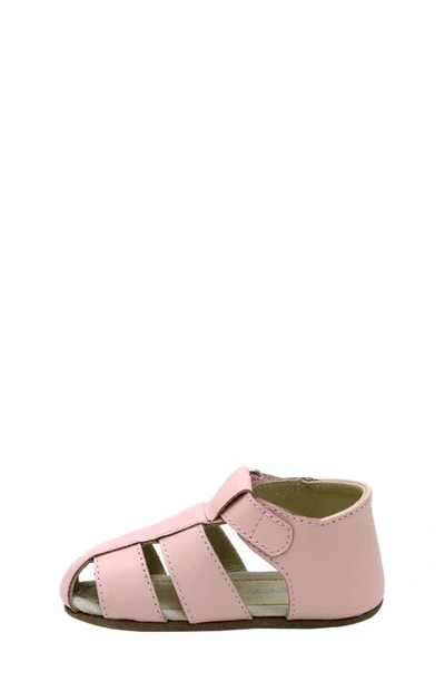 Shop Robeez Lacey Sandal In Light Pink