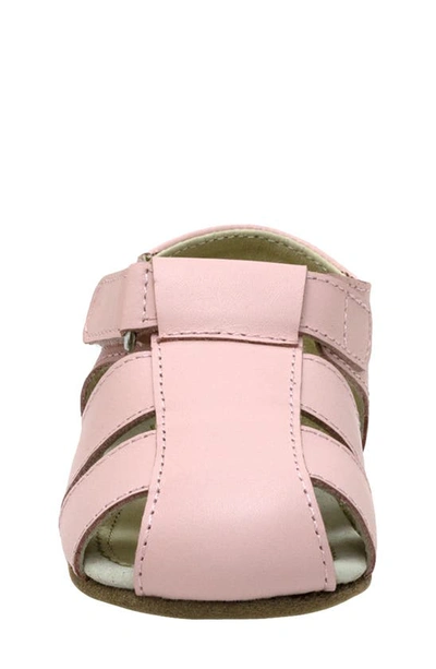 Robeez Lacey Sandal In Light Pink