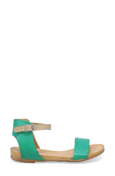 Shop Miz Mooz Alanis Flat Sandal In Emerald