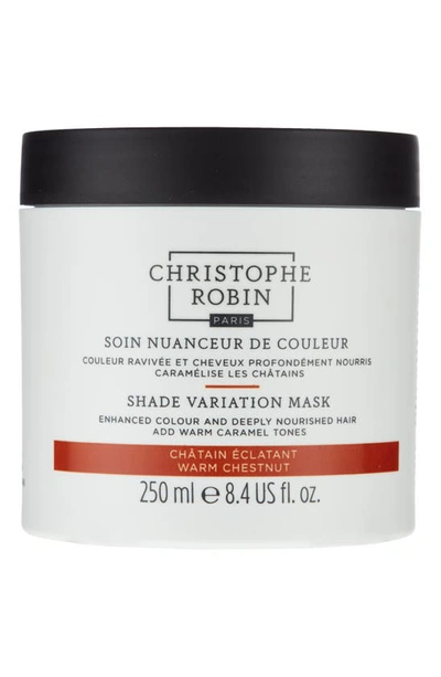 Shop Christophe Robin Shade Variation Mask In Warm Chestnut