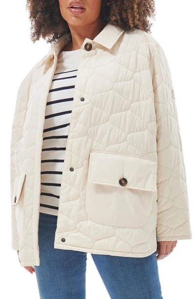 Shop Barbour Leilani Quilted Jacket In Yarrow