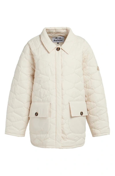 Shop Barbour Leilani Quilted Jacket In Yarrow
