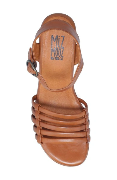 Shop Miz Mooz Graciela Platform Sandal In Brandy