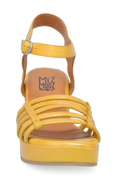 Shop Miz Mooz Graciela Platform Sandal In Ochre