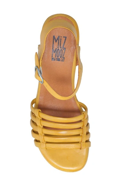 Shop Miz Mooz Graciela Platform Sandal In Ochre