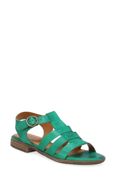 Shop Miz Mooz Deborah Strappy Sandal In Emerald