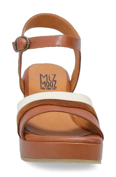 Shop Miz Mooz Gala Platform Sandal In Brandy