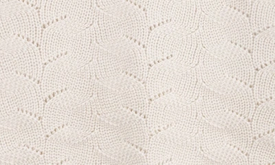 Feltman Brothers Kids' Lacy Cotton Knit Top & Bloomers Set In Ivory