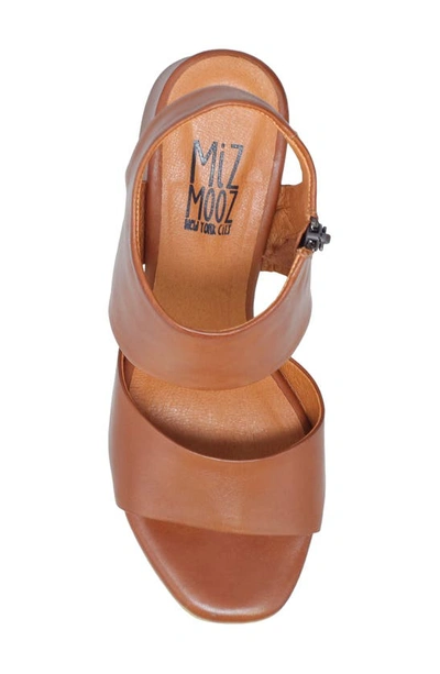 Shop Miz Mooz Bonnette Sandal In Brandy