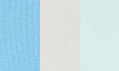 Shop Natori Bliss 3-pack Cotton Blend Briefs In Jul/ Ln/ Blu