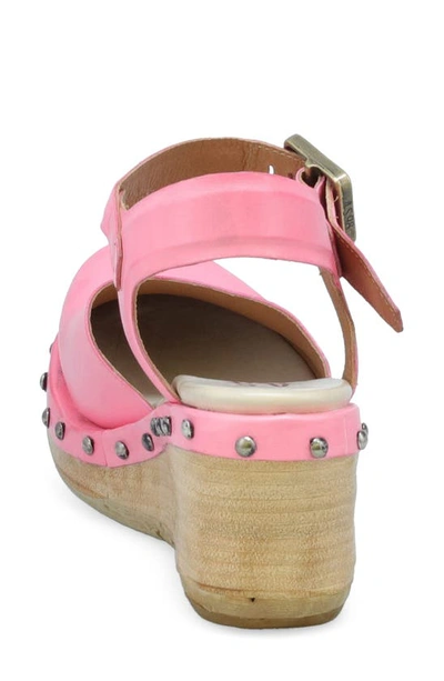 Shop As98 Pietro Studded Wedge Pump In Pink