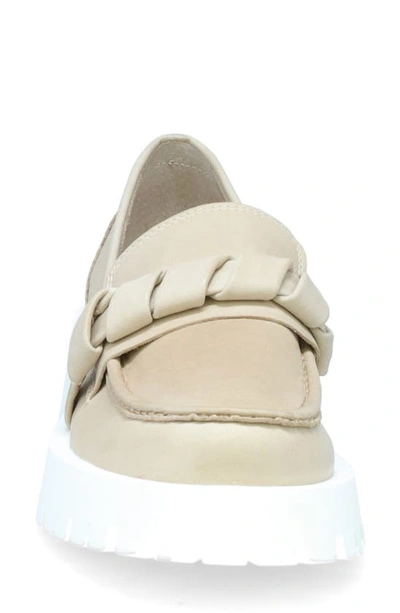 Shop Miz Mooz Vicky Platform Loafer In Cream