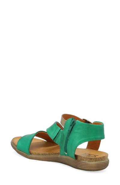 Miz Mooz Meadow Sandal In Emerald