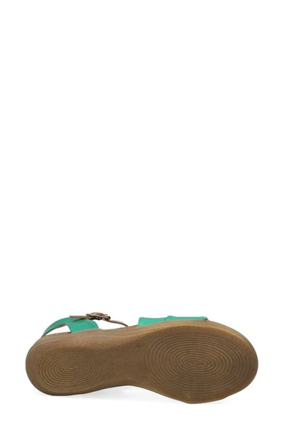 Miz Mooz Meadow Sandal In Emerald