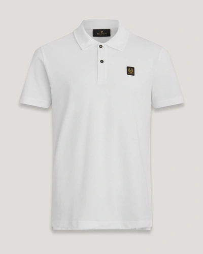 Shop Belstaff Monitor Polo In White