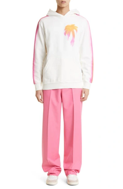 Shop Palm Angels Sonny Suit Pants In Pink Pink