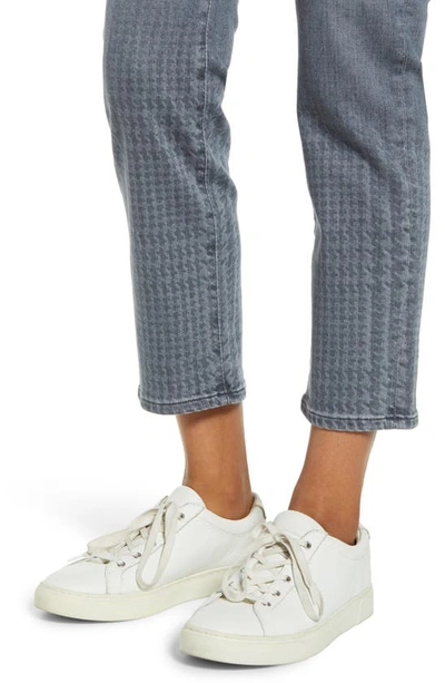 Shop Ag Isabelle Crop Jeans In Gray Light Plaid Ombre