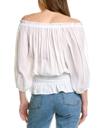 Shop Ramy Brook Riley Blouse In White
