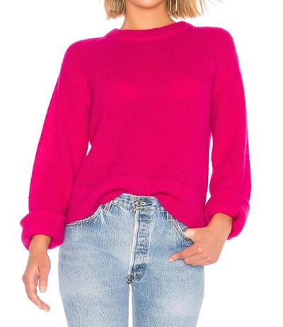 Shop A.l.c Riva Sweater In Magenta In Pink