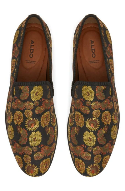 Shop Aldo Dahlby Loafer In Black/ Brown Print