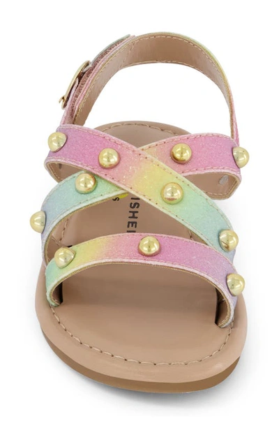 Shop Marc Fisher Kids' Riley Briyte Sandal In Rainbow