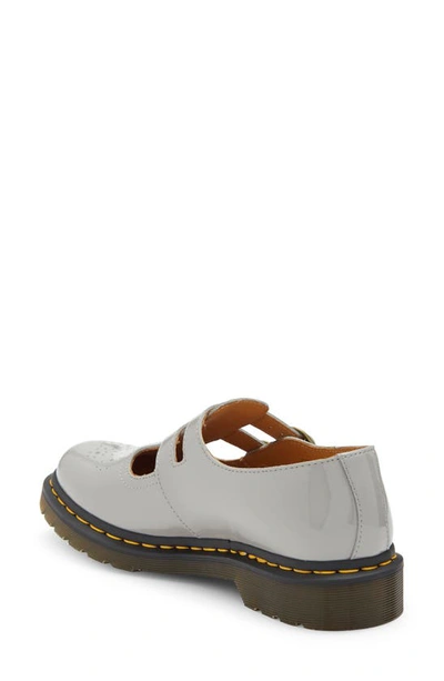 Shop Dr. Martens' 8065 Mary Jane Flat In Grey