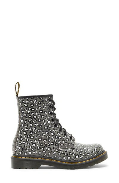 Shop Dr. Martens' 1460 Lace-up Boot In Grey Leopard