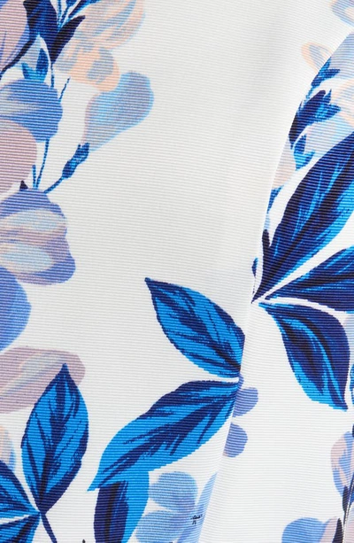 Eliza J Floral Midi Dress In Blue